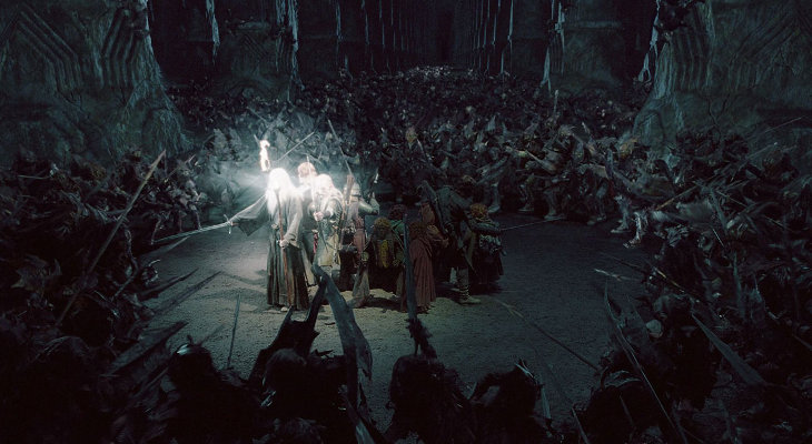 The Fellowship of the Ring’s journey through Moria